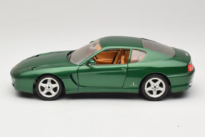 Ferrari 456 GT Zelený Metalíza Bburago 1:18 3036-GR1 Kov – obrázek 4 z 8