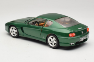 Ferrari 456 GT Zelený Metalíza Bburago 1:18 3036-GR1 Kov – obrázek 7 z 8