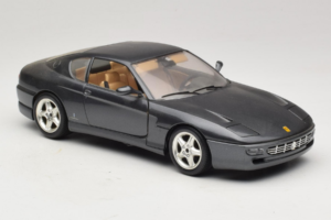 Ferrari 456 GT Šedý Metalíza Bburago 1:18 3036-G1 Kov – obrázek 6 z 8