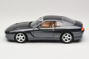 Ferrari 456 GT Šedý Metallic Speciální Lak Bburago 1:18 3036 D Kov – obrázek 4 z 8