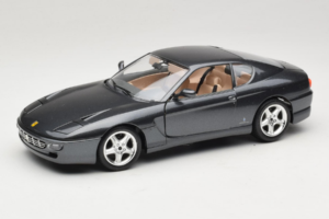 Ferrari 456 GT Šedý Metallic Speciální Lak Bburago 1:18 3036 D Kov