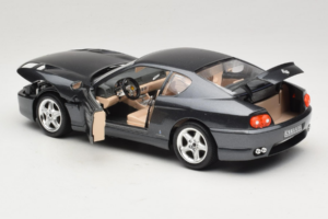 Ferrari 456 GT Šedý Metallic Speciální Lak Bburago 1:18 3036 D Kov – obrázek 5 z 8