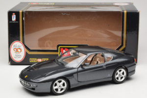 Ferrari 456 GT Šedý Metallic Speciální Lak Bburago 1:18 3036 D Kov – obrázek 8 z 8