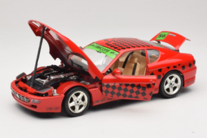 Ferrari 456 GT Interconti Car HiFi Červený Bburago 1:18 3036-D Kov – obrázek 2 z 8