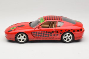 Ferrari 456 GT Interconti Car HiFi Červený Bburago 1:18 3036-D Kov – obrázek 4 z 8