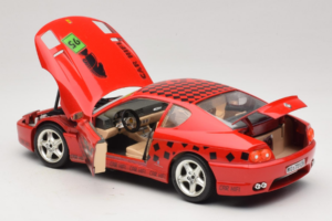 Ferrari 456 GT Interconti Car HiFi Červený Bburago 1:18 3036-D Kov – obrázek 5 z 8