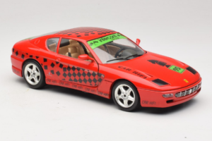 Ferrari 456 GT Interconti Car HiFi Červený Bburago 1:18 3036-D Kov – obrázek 6 z 8