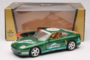 Ferrari 456 GT Profex #1 Zelený 1992 Bburago 1:18 3336-GR1 Kov – obrázek 8 z 8