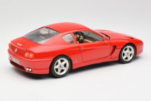 Ferrari 456 GT Červený Bburago 1:18 3036-M1 Kov – obrázek 3 z 8