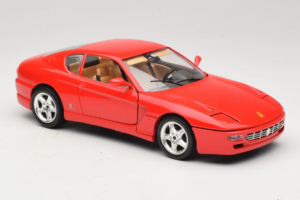 Ferrari 456 GT Červený Bburago 1:18 3046-R1 Kov – obrázek 6 z 8