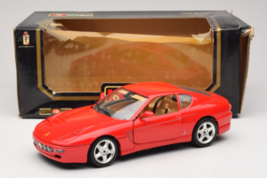 Ferrari 456 GT Červený Bburago 1:18 3046-R1 Kov – obrázek 8 z 8