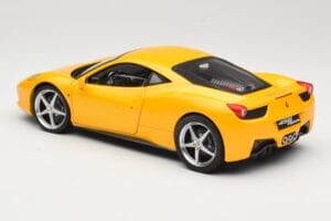 Ferrari 458 Italia Žlutý Hot Wheels 1:18 P9894 Kov – obrázek 7 z 8