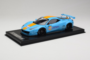 Ferrari 458 LB Works Gulf Blue Orange BBA 1:18 REMC033 Pryskyřice – obrázek 2 z 7
