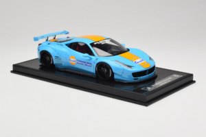 Ferrari 458 LB Works Gulf Blue Orange BBA 1:18 REMC033 Pryskyřice – obrázek 4 z 7