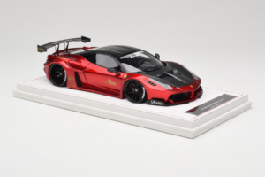 Ferrari 458 Liberty Walk LB-Silhouette WORKS GT Candy Červený IVY 1:18 REMC003 Pryskyřice – obrázek 4 z 6