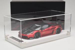 Ferrari 458 Liberty Walk LB-Silhouette WORKS GT Candy Červený IVY 1:18 REMC003 Pryskyřice – obrázek 6 z 6