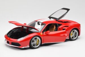 Ferrari 488 GTB Červený Bburago 1:18 18-76102 Kov – obrázek 2 z 8