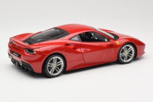 Ferrari 488 GTB Červený Bburago 1:18 18-16008 Kov – obrázek 3 z 8