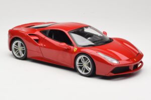 Ferrari 488 GTB Červený Bburago 1:18 18-16008 Kov – obrázek 6 z 8