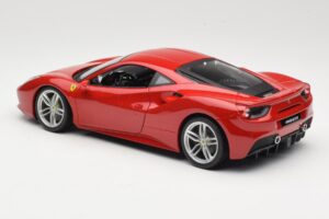 Ferrari 488 GTB Červený Bburago 1:18 18-16008 Kov – obrázek 7 z 8
