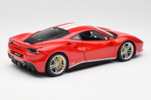 Ferrari 488 GTB Červený Bburago 1:18 18-76102 Kov – obrázek 3 z 8