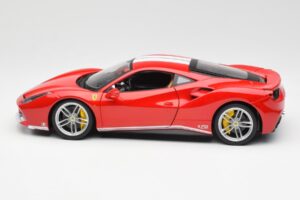Ferrari 488 GTB Červený Bburago 1:18 18-76102 Kov – obrázek 4 z 8