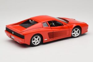 Ferrari 512 TR Červený Mira 1:18 6144 Kov – obrázek 3 z 8