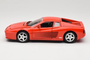 Ferrari 512 TR Červený Mira 1:18 6144 Kov – obrázek 4 z 8