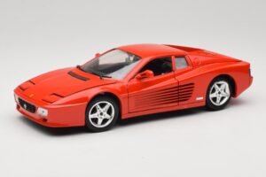 Ferrari 512 TR Červený Mira 1:18 6144 Kov