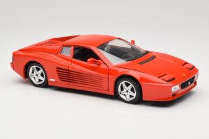 Ferrari 512 TR Červený Mira 1:18 6144 Kov – obrázek 6 z 8