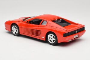 Ferrari 512 TR Červený Mira 1:18 6144 Kov – obrázek 7 z 8