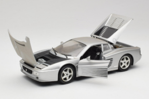 Ferrari 512 TR Stříbrný Mira 1:18 6178-B1 Kov – obrázek 2 z 8