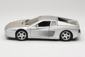 Ferrari 512 TR Stříbrný Mira 1:18 6178-B1 Kov – obrázek 4 z 8