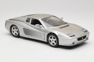 Ferrari 512 TR Stříbrný Mira 1:18 6178-B1 Kov – obrázek 6 z 8