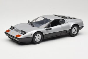Ferrari 512BB Stříbrný Kyosho 1:18 08171S Kov