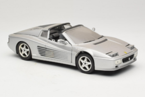 Ferrari 512TR Targa Stříbrný Mira 1:18 6175 Kov – obrázek 6 z 8