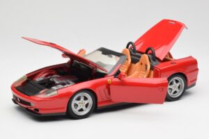 Ferrari 550 Barchetta Pininfarina Červený Bburago 1:18 327660 Kov – obrázek 2 z 8