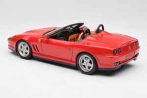 Ferrari 550 Barchetta Pininfarina Červený Bburago 1:18 327660 Kov – obrázek 7 z 8