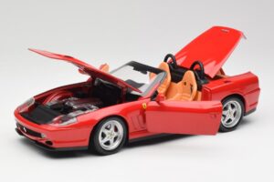 Ferrari 550 Barchetta Rosso Corsa Hot Wheels 1:18 29441 Kov – obrázek 2 z 8