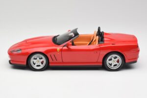 Ferrari 550 Barchetta Rosso Corsa Hot Wheels 1:18 29441 Kov – obrázek 4 z 8