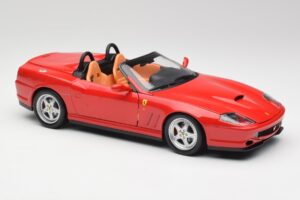 Ferrari 550 Barchetta Rosso Corsa Hot Wheels 1:18 29441 Kov – obrázek 6 z 8
