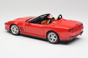Ferrari 550 Barchetta Rosso Corsa Hot Wheels 1:18 29441 Kov – obrázek 7 z 8