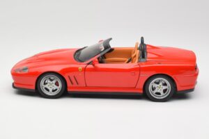 Ferrari 550 Barchetta Rosso Corsa Hot Wheels 1:18 74299294419 Kov – obrázek 4 z 8
