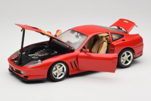 Ferrari 550 Maranello 22 Jahre Ferrari Model Club Červený Bburago 1:18 3064-P2 Kov – obrázek 2 z 8