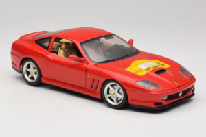 Ferrari 550 Maranello 22 Jahre Ferrari Model Club Červený Bburago 1:18 3064-P2 Kov – obrázek 6 z 8
