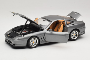 Ferrari 550 Maranello 25 Jahre Ferrari Model Club Stříbrný 2. Verze Bburago 1:18 3064-S1 Kov – obrázek 2 z 8