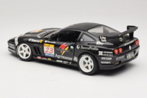 Ferrari 550 Maranello #23 Agrimaster Černý Bburago 1:18 3344-B2 Kov – obrázek 7 z 8