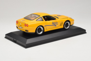 Ferrari 550 Maranello Autoliv Žlutý Limitovaná Edice Exclusive Cars 1:18 EC002 Kov – obrázek 4 z 9