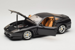 Ferrari 550 Maranello Černý Metalický Bburago 1:18 3344-B1 Kov – obrázek 2 z 8