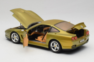 Ferrari 550 Maranello Gold Metallic Braccio & Gotz Bburago 1:18 3044-G1 Kov – obrázek 5 z 8